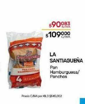 Nini Mayorista La santiagueña pan hamburguesa panchos oferta