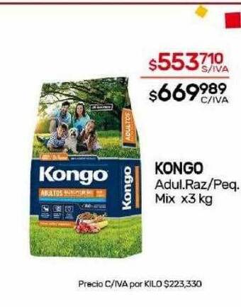 Nini Mayorista Kongo adul raz peq mix oferta