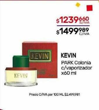 Nini Mayorista Kevin park colonia c vaporizador oferta