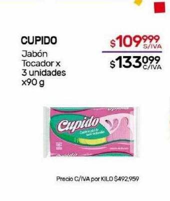 Nini Mayorista Cupido jabón tocador x 3 oferta
