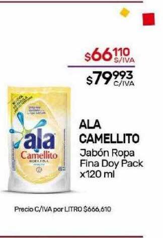 Nini Mayorista Ala camellito jabón ropa fina doy pack oferta