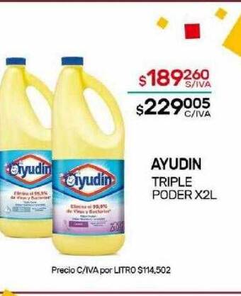 Nini Mayorista Ayudin triple poder oferta