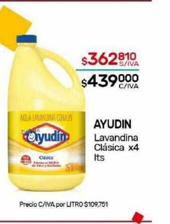 Nini Mayorista Ayudin lavandina clásica oferta