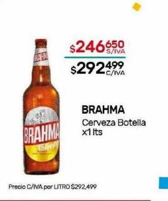 Nini Mayorista Brahma cerveza oferta