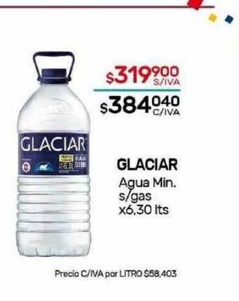 Nini Mayorista Glaciar agua min s gas oferta
