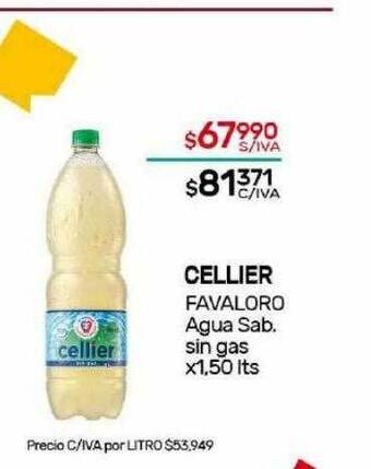 Nini Mayorista Cellier favaloro agua sab sin gas oferta