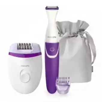 Saturno Hogar Depiladora satinelle philips brp505/00 con recortador para bikini oferta