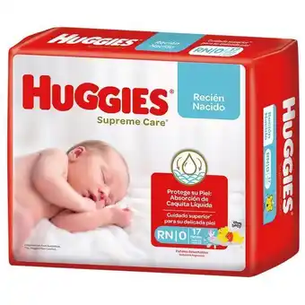 Coto Pañal premium care t: rn huggies paq 17 uni oferta