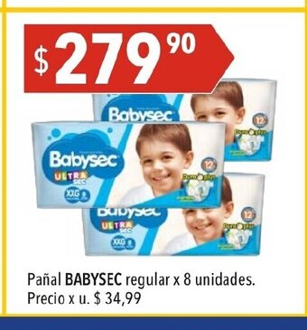 Hergo Pañal Babysec oferta