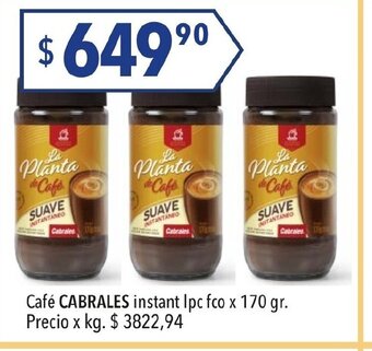 Hergo Café Cabrales oferta