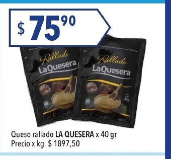 Hergo Queso Rallado La Quesera oferta