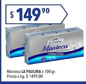 Hergo Manteca La Paulina oferta