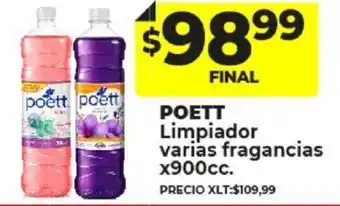 Supermayorista Vital Poett Limpiador Varias Fragancias x 900cc oferta