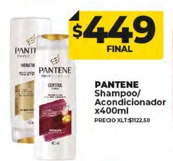 Supermayorista Vital Pantene Shampoo/Acondicionador x 400ml oferta