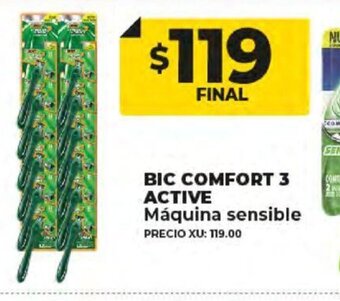 Supermayorista Vital Bic Comfort 3 Active Máquina Sensible oferta
