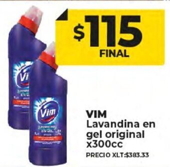 Supermayorista Vital Vim Lavandina en Gel Original x 300cc oferta