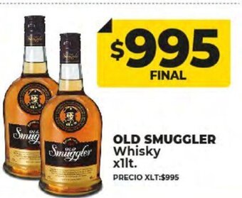 Supermayorista Vital Old Smuggler Whisky x 1lt oferta