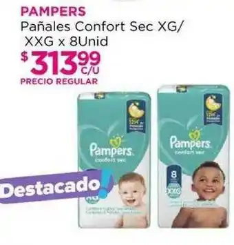 Punto de Salud Pampers Pañales Confort Sec oferta