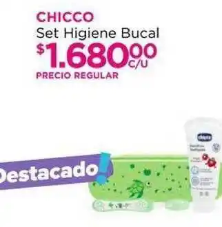 Punto de Salud Chicco Set Higiene Bucal oferta