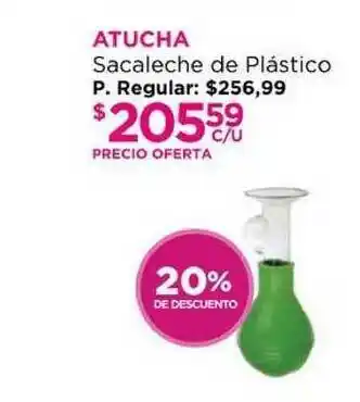 Punto de Salud Atucha Sacaleche De Plástico 20% De Descuento oferta
