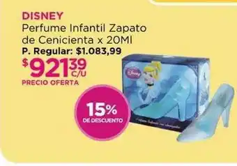 Punto de Salud Disney Perfume Infantil Zapato De Cenicienta x 20ml oferta