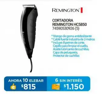 Elebar Cortadora Remington Hc5850 oferta