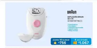 Elebar Braun Depiladora Braun Se1170 oferta