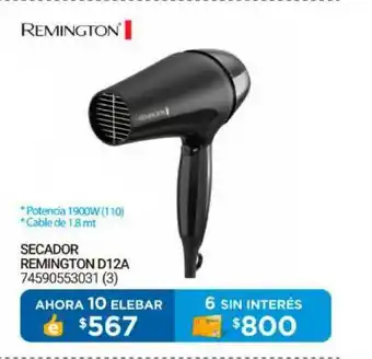 Elebar Secardor Remington D12a oferta