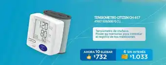 Tensiometro Citizen Ch-617
