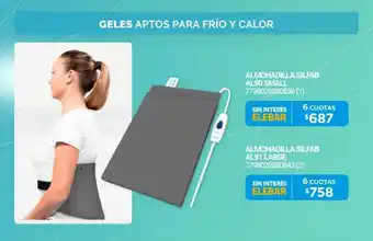 Elebar Almohadilla Silfab Al90 Small Almohadilla Silfab Al91 Large oferta