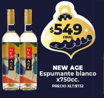 Supermayorista Vital New Age Espumante Blanco x 750cc oferta