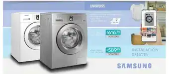 Cuotas del Sur Samsung Lavarropas 7kilos oferta