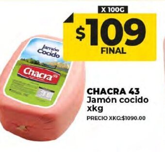 Supermayorista Vital Chacra 43 Jamón Cocido x kg oferta
