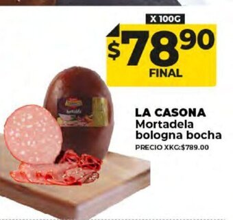 Supermayorista Vital La Casona Mortadela Bologna Bocha oferta