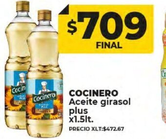 Supermayorista Vital Cocinero Aceite Girasol Plus x 1.5lt oferta