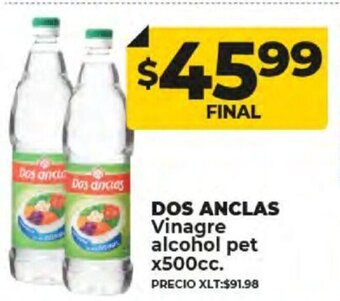 Supermayorista Vital Dos Anclas Vinagre Alcohol Pet x 500cc oferta