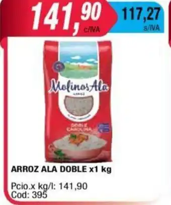 Maxiconsumo Arroz Ala Doble x 1kg oferta
