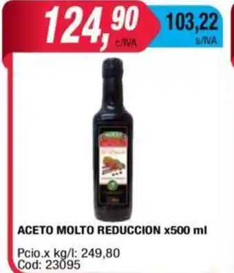 Maxiconsumo Aceto Molto Reduccion x 500ml oferta