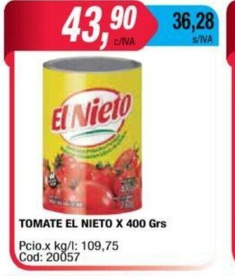 Maxiconsumo Tomate El Nieto x 400grs oferta