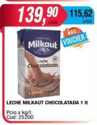 Maxiconsumo Milkaut Leche Chocolatada 1lt oferta