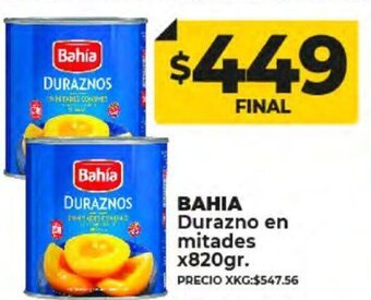 Supermayorista Vital Bahia Durazno en Mitades x 820gr oferta