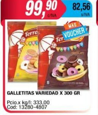 Maxiconsumo Galletitas Variedad x 300gr oferta