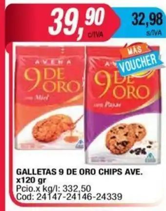 Maxiconsumo 9 De Oreo Galletitas Anillos x 120gr oferta