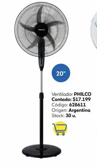 Coppel Ventilador philco oferta