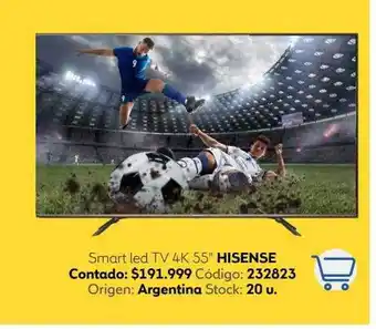 Coppel Smart led tv 4k 55 oferta