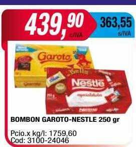 Maxiconsumo Bombon garoto-nestlé oferta