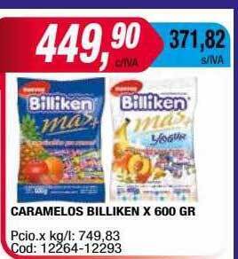 Maxiconsumo Caramelos billiken oferta