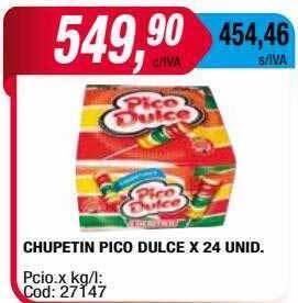 Maxiconsumo Chupetin pico dulce oferta
