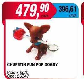 Maxiconsumo Chupetin fun pop doggy oferta