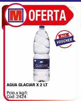Maxiconsumo Agua glaciar oferta